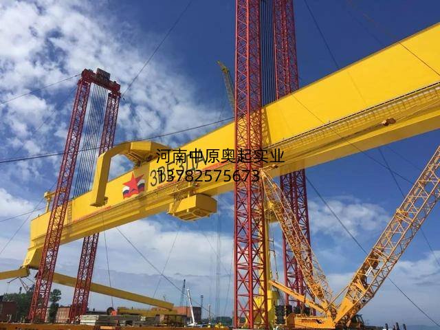 我國*大的門式起重機可以吊起10萬噸，但已被禁止出口